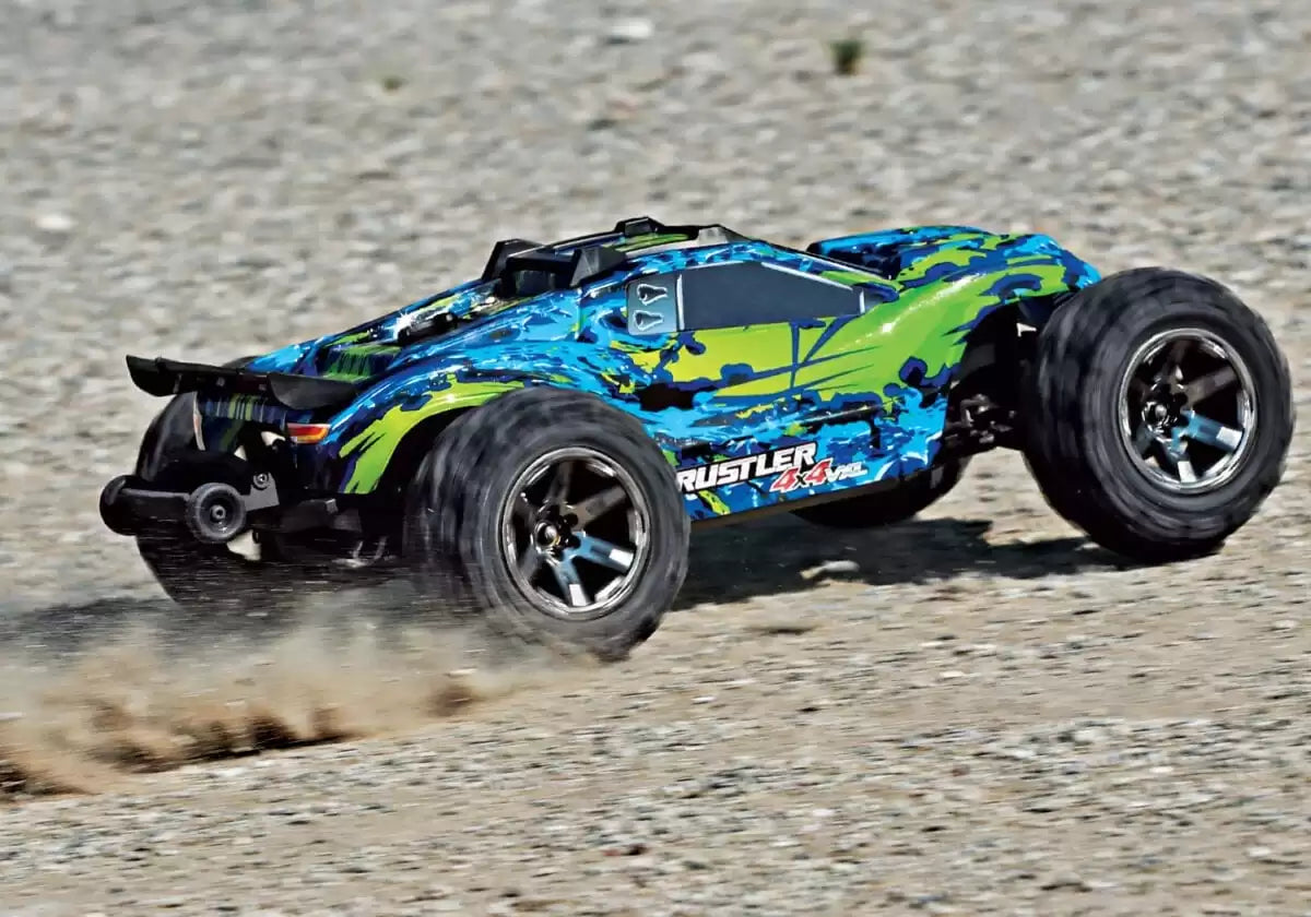 Upgraded and Modded Traxxas Rustler 4X4 VXL